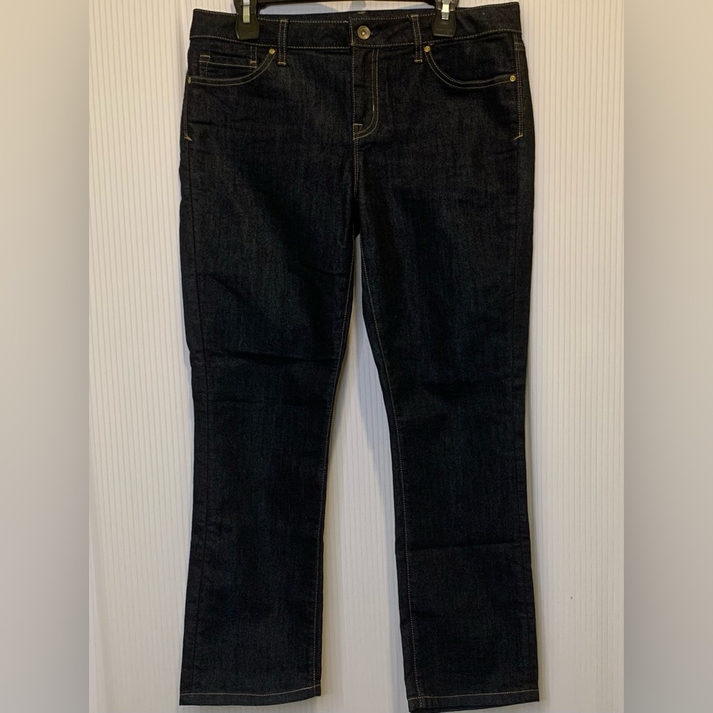 Tommy Hilfiger Woman’s Jeans Dark Wash Size 10 Straight Leg